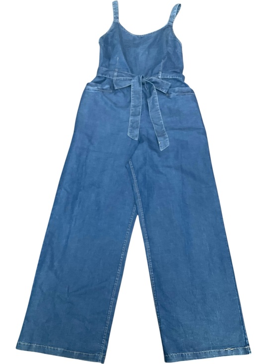 GOGO Pants - GOGO Indulge instyle Women’s Wide-Leg Jumpsuit with Tie Waist Size Medium NWT